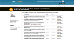 Desktop Screenshot of legislationitems.tariff-tr.com